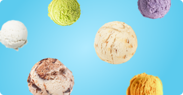 Яркий контраст вкусов и текстур — мороженое с сахарными кранчами 