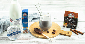Какао с шоколадом и сгущённым молоком